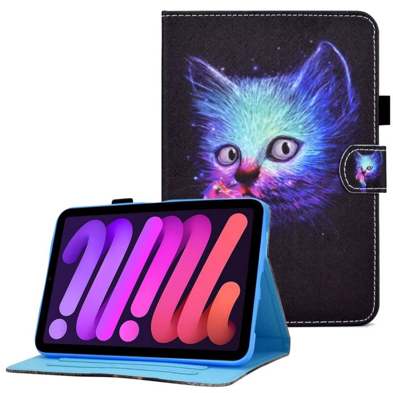 Læder Cover iPad Mini 6 (2021) Psyko Kat