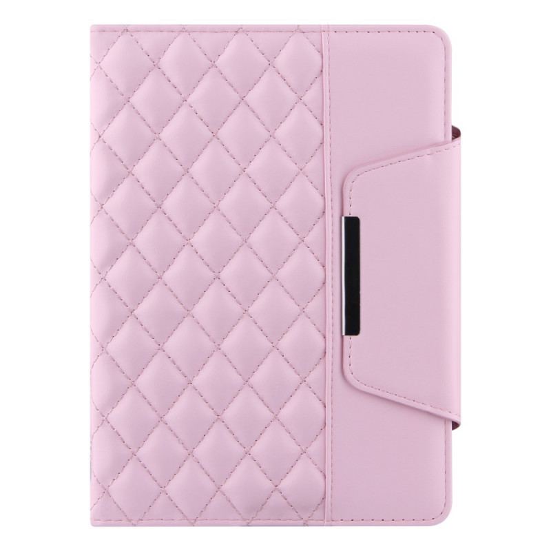 Læder Cover iPad Mini 6 (2021) Quiltet Kunstlæder Med Rem