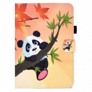 Læder Cover iPad Mini 6 (2021) Sød Panda