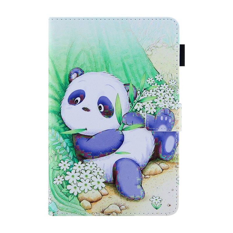 Læder Cover iPad Mini 6 (2021) Sød Panda