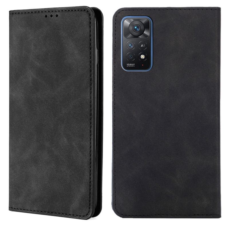 Cover Xiaomi Redmi Note 11 Pro / 11 Pro 5G Flip Cover Skin-touch Design