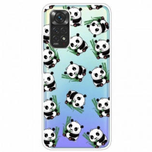 Cover Xiaomi Redmi Note 11 Pro / 11 Pro 5G Små Pandaer