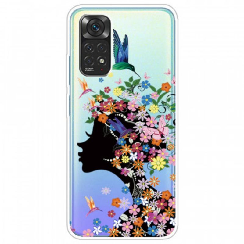 Mobilcover Xiaomi Redmi Note 11 Pro / 11 Pro 5G Smukt Blomsterhoved