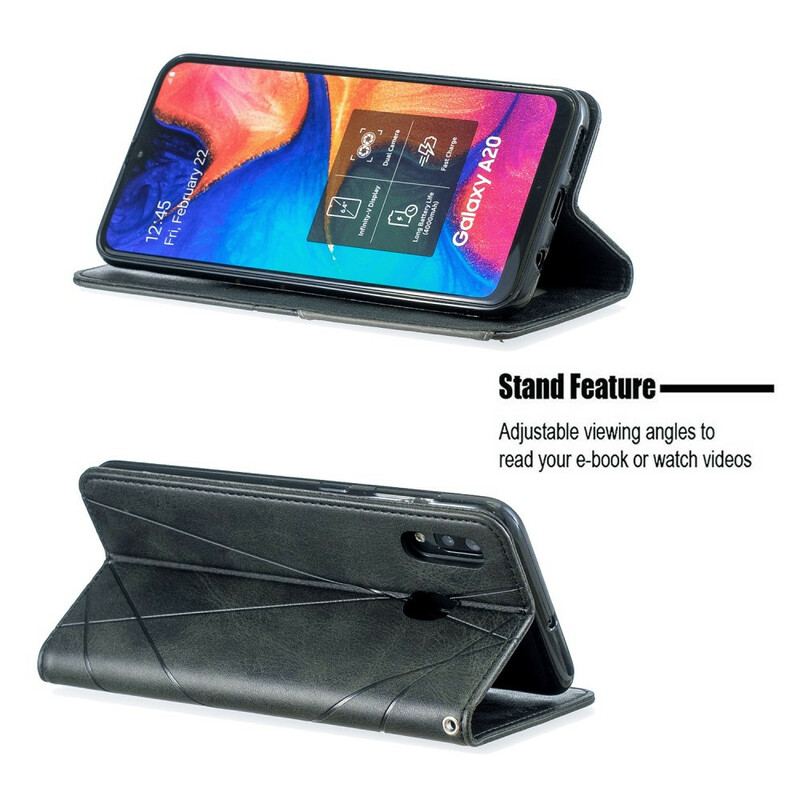Cover Samsung Galaxy A30 Flip Cover Kunstner Stil