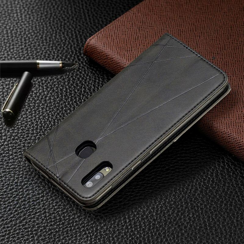 Cover Samsung Galaxy A30 Flip Cover Kunstner Stil