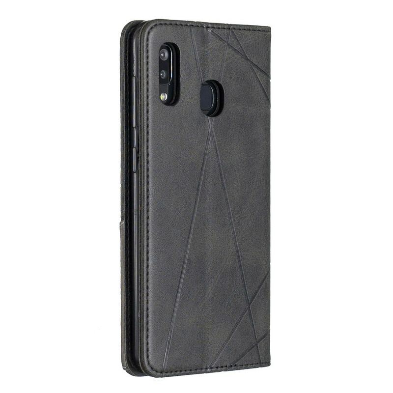 Cover Samsung Galaxy A30 Flip Cover Kunstner Stil
