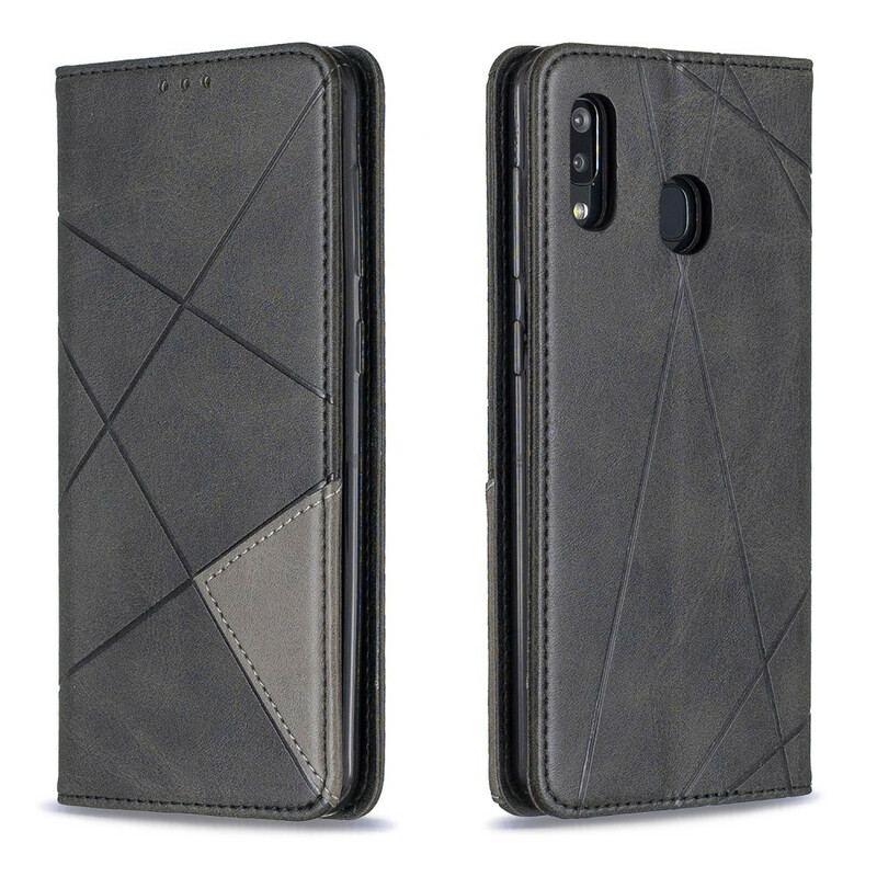 Cover Samsung Galaxy A30 Flip Cover Kunstner Stil