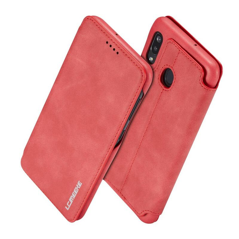Cover Samsung Galaxy A30 Flip Cover Lc.imeeke Lædereffekt