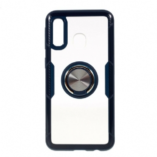 Cover Samsung Galaxy A30 Gennemsigtig Med Ring-support