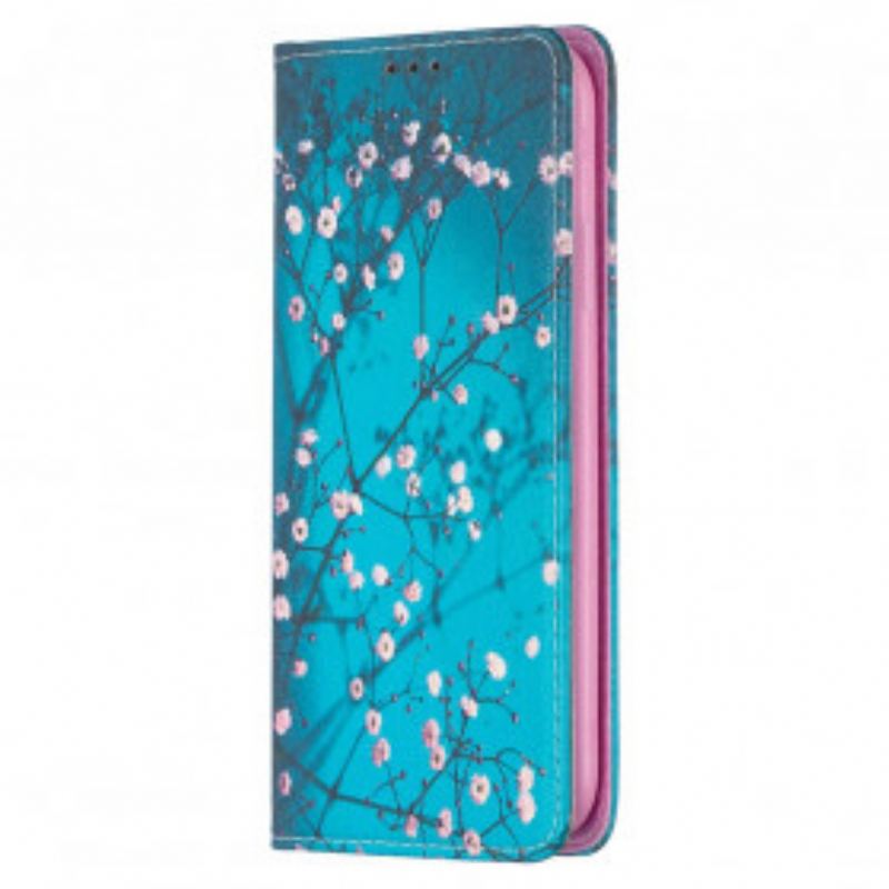 Cover iPhone 11 Flip Cover Blomstrende Grene