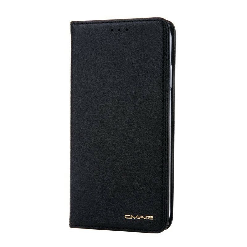Cover iPhone 11 Flip Cover Silketekstur Med Lædereffekt
