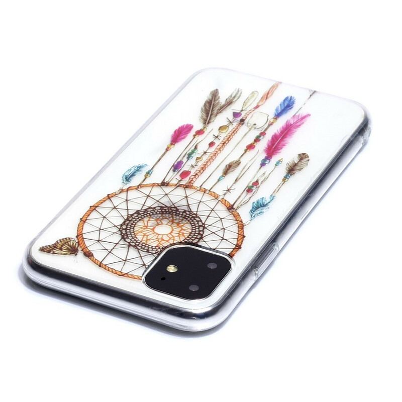 Cover iPhone 11 Gennemsigtig Drømmefanger Farverig