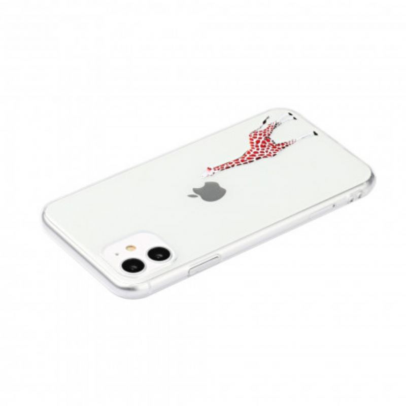 Cover iPhone 11 Giraffe Spil Logo