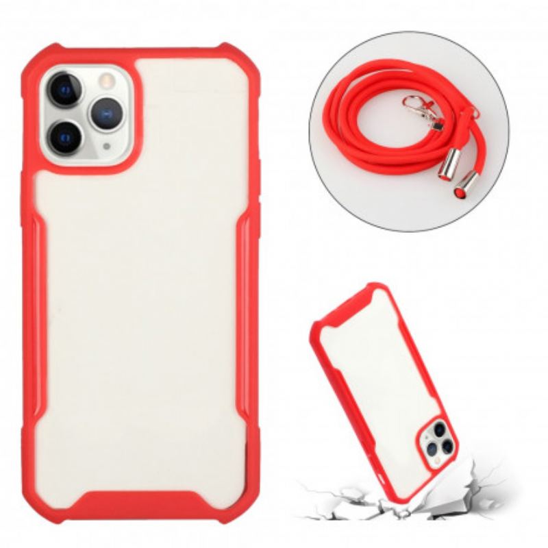Cover iPhone 11 Hybrid Med Farvet Ledning