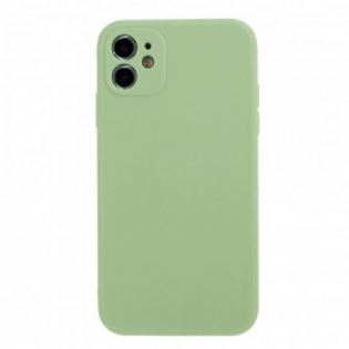 Cover iPhone 11 Silikonemåtte Ren Farve