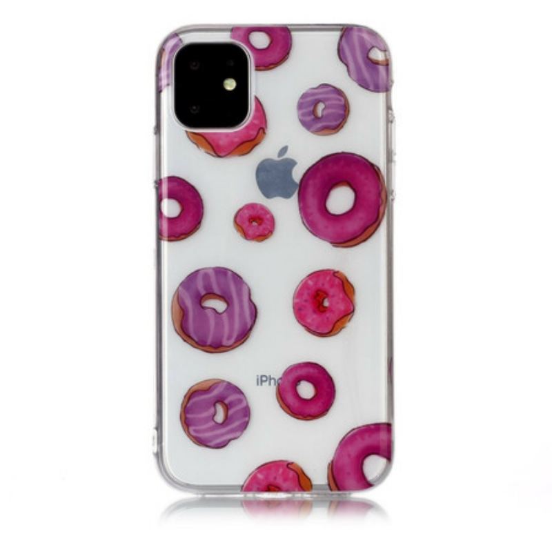 Cover iPhone 11 Sømløs Donut Fan