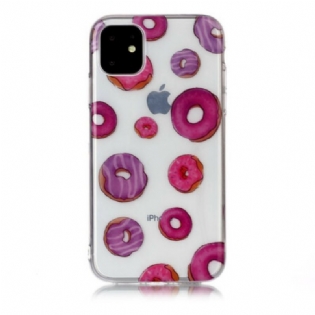 Cover iPhone 11 Sømløs Donut Fan