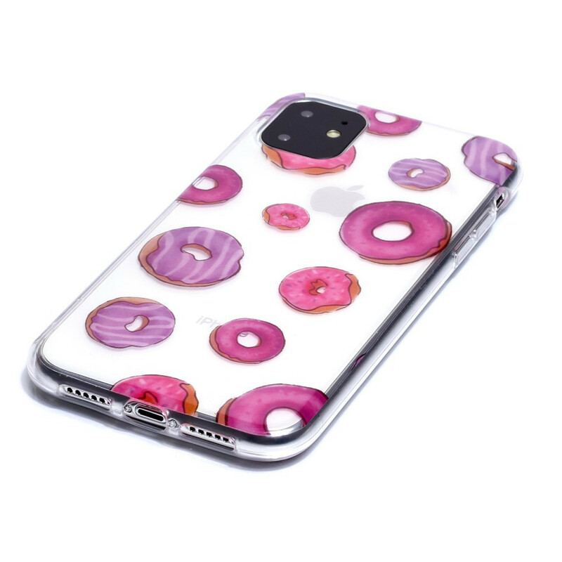 Cover iPhone 11 Sømløs Donut Fan