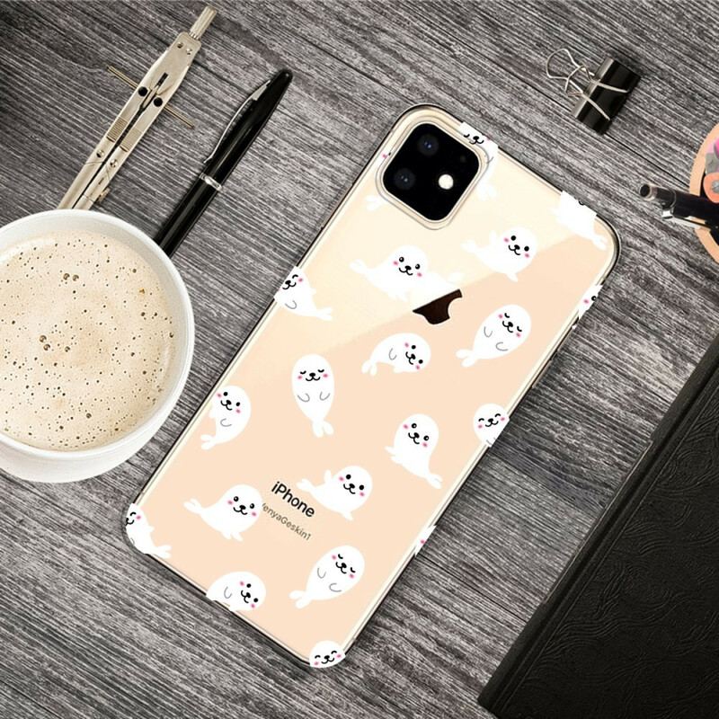 Cover iPhone 11 Top Søløver