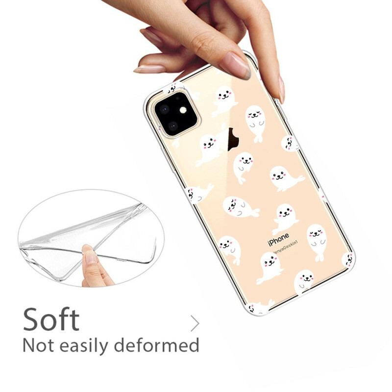 Cover iPhone 11 Top Søløver