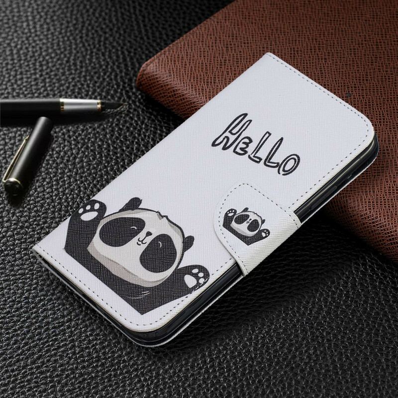 Flip Cover iPhone 11 Hej Panda