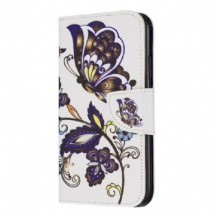 Flip Cover iPhone 11 Sommerfugle Tatovering