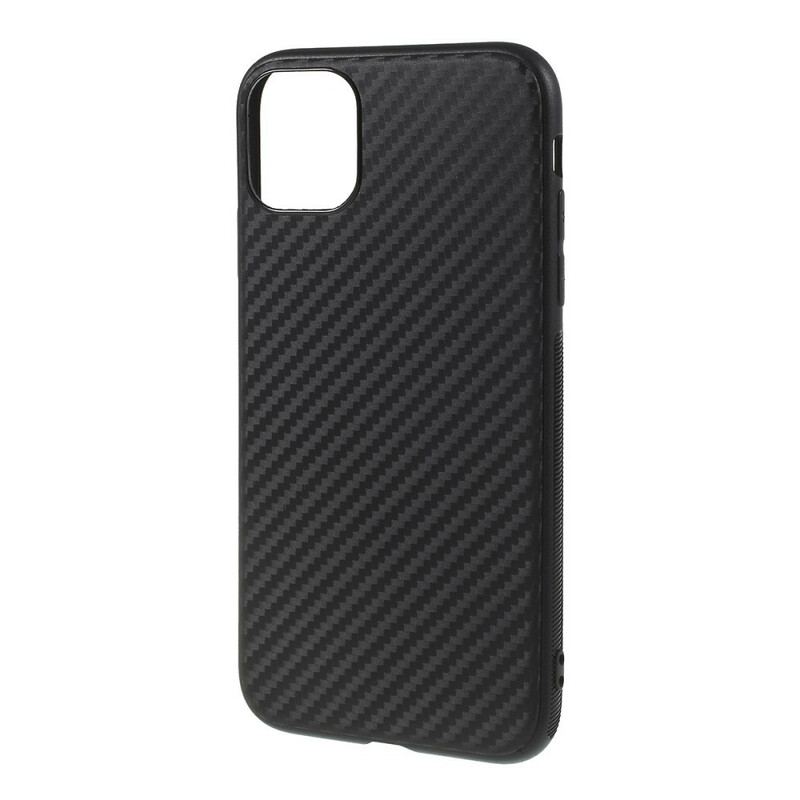 Mobilcover iPhone 11 Enkelt Kulfiber