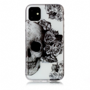 Mobilcover iPhone 11 Gennemsigtigt Blomsterkranie