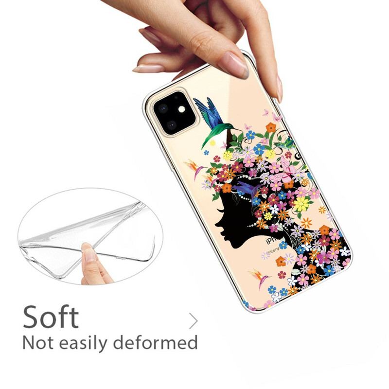Mobilcover iPhone 11 Smukt Blomsterhoved