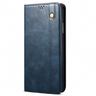 Cover Vivo V23 5G Flip Cover Voksbehandlet Kunstlæder