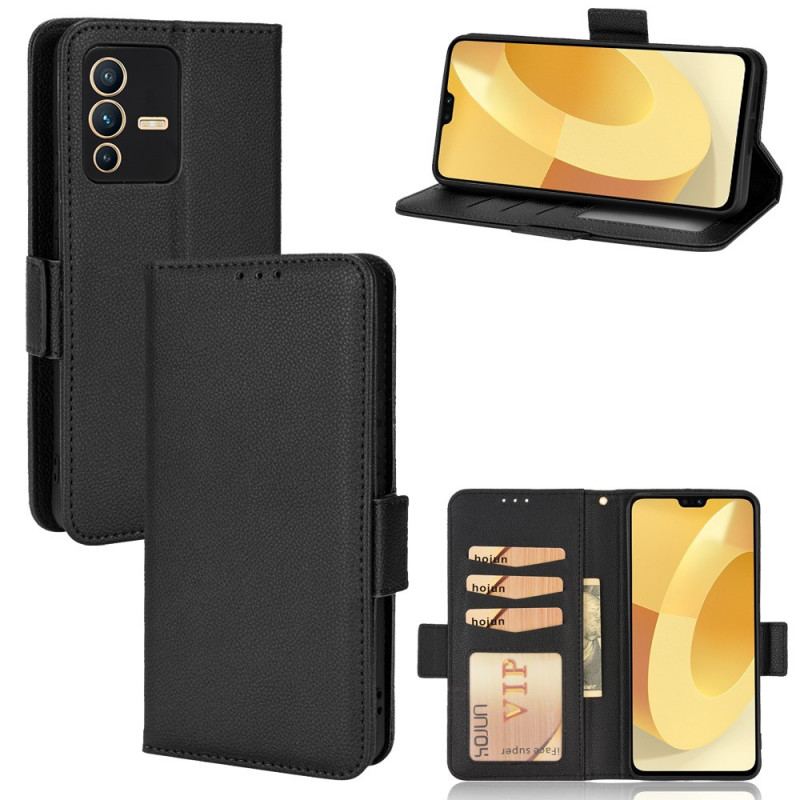 Flip Cover Vivo V23 5G Finesse Dobbeltlås