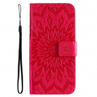 Flip Cover Vivo V23 5G Mandala Sun Med Snor