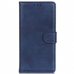 Flip Cover Vivo V23 5G Mat Imiteret Læder