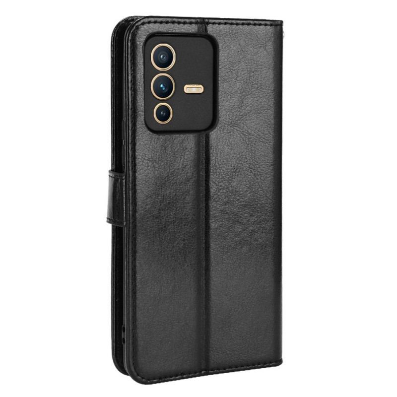 Flip Cover Vivo V23 5G Prangende Kunstlæder