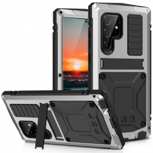 Mobilcover Samsung Galaxy S22 Ultra 5G Beskyttelsessæt Total Beskyttelse Med Hærdet Glas
