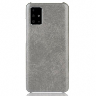Cover Samsung Galaxy M51 Litchi Læder Effekt