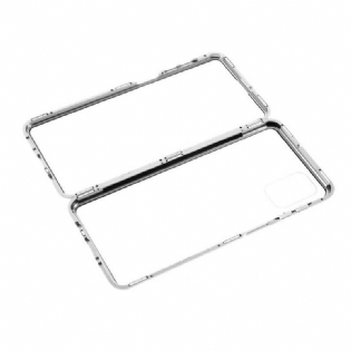 Cover Samsung Galaxy M51 Metalkanter Og Hærdet Glas