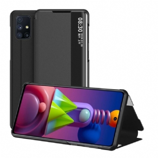 Cover Samsung Galaxy M51 Tekstureret Kunstlæder