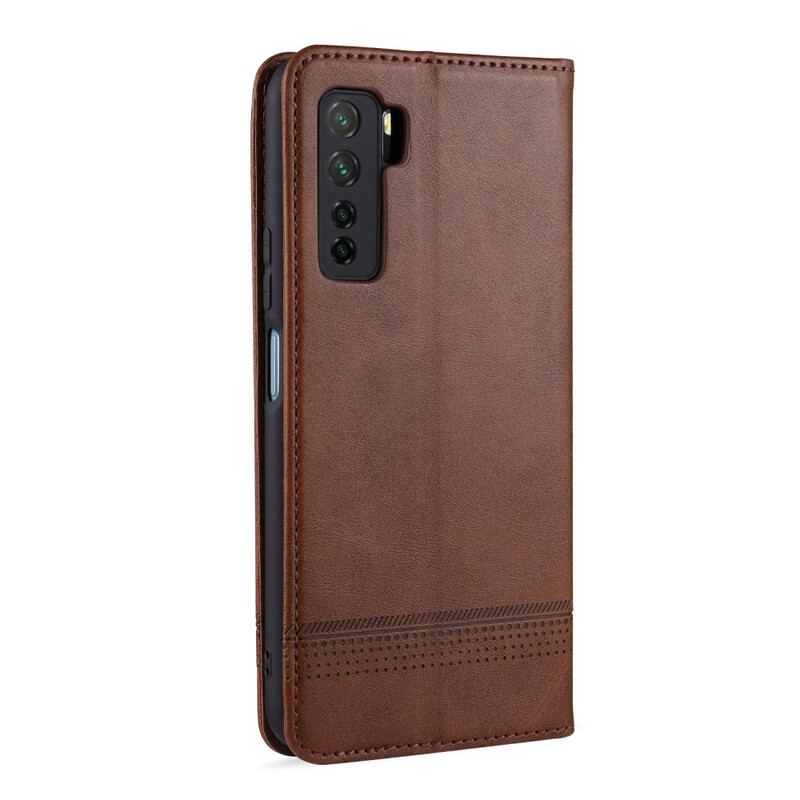 Cover Huawei P40 Lite 5G Flip Cover Azns Læderstyling