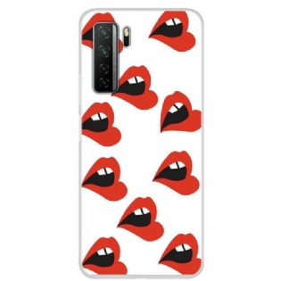Cover Huawei P40 Lite 5G Gennemsigtige Fyldigere Læber