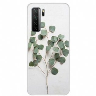Cover Huawei P40 Lite 5G Gennemsigtige Realistiske Blade