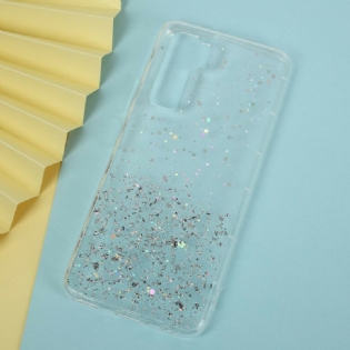 Cover Huawei P40 Lite 5G Glitter Pulver