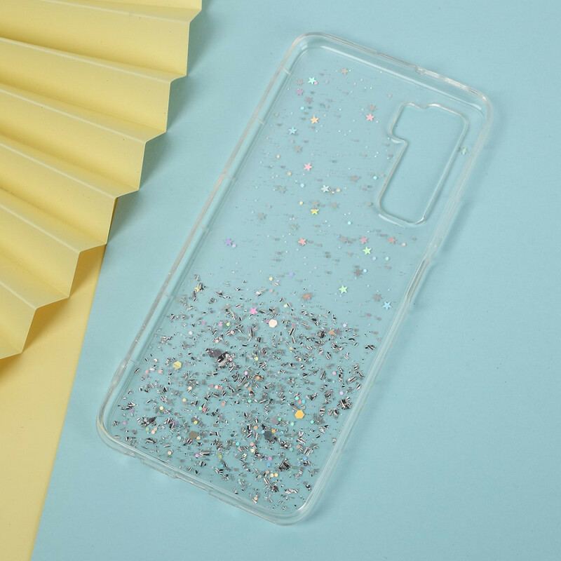 Cover Huawei P40 Lite 5G Glitter Pulver