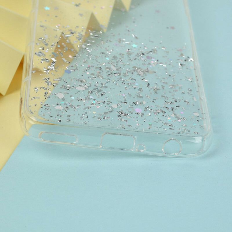 Cover Huawei P40 Lite 5G Glitter Pulver
