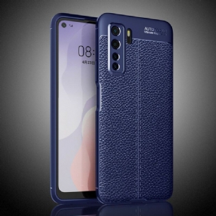 Cover Huawei P40 Lite 5G Litchi Læder Tekstur