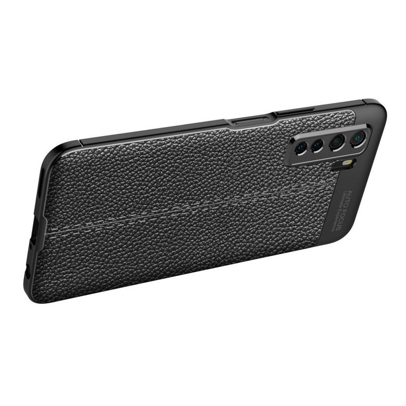 Cover Huawei P40 Lite 5G Litchi Læder Tekstur