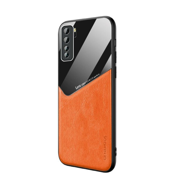 Cover Huawei P40 Lite 5G Magnetisk Lædereffekt