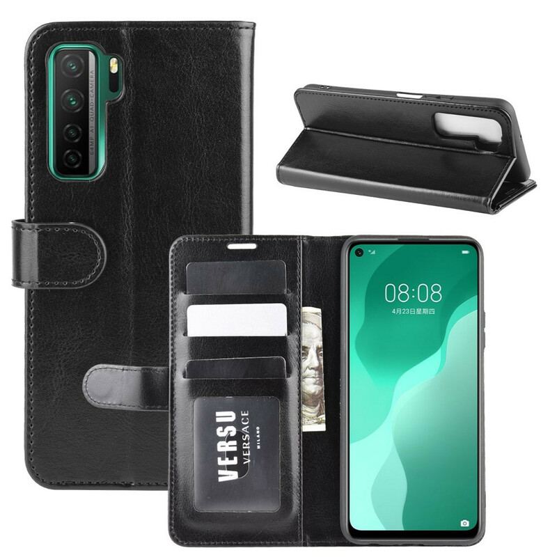 Læder Cover Huawei P40 Lite 5G Fin Lædereffekt