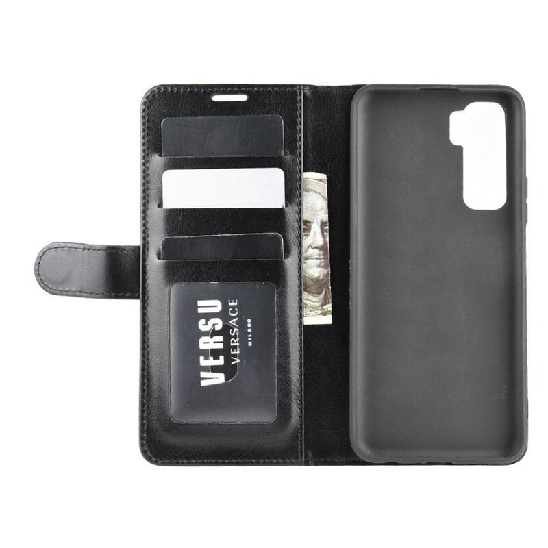Læder Cover Huawei P40 Lite 5G Fin Lædereffekt