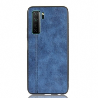 Mobilcover Huawei P40 Lite 5G Stil Lædersøm